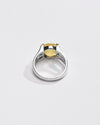 Bold Yellow Sapphire (Pukhraj) Ring – 925 Silver - #1237N6 - Myra