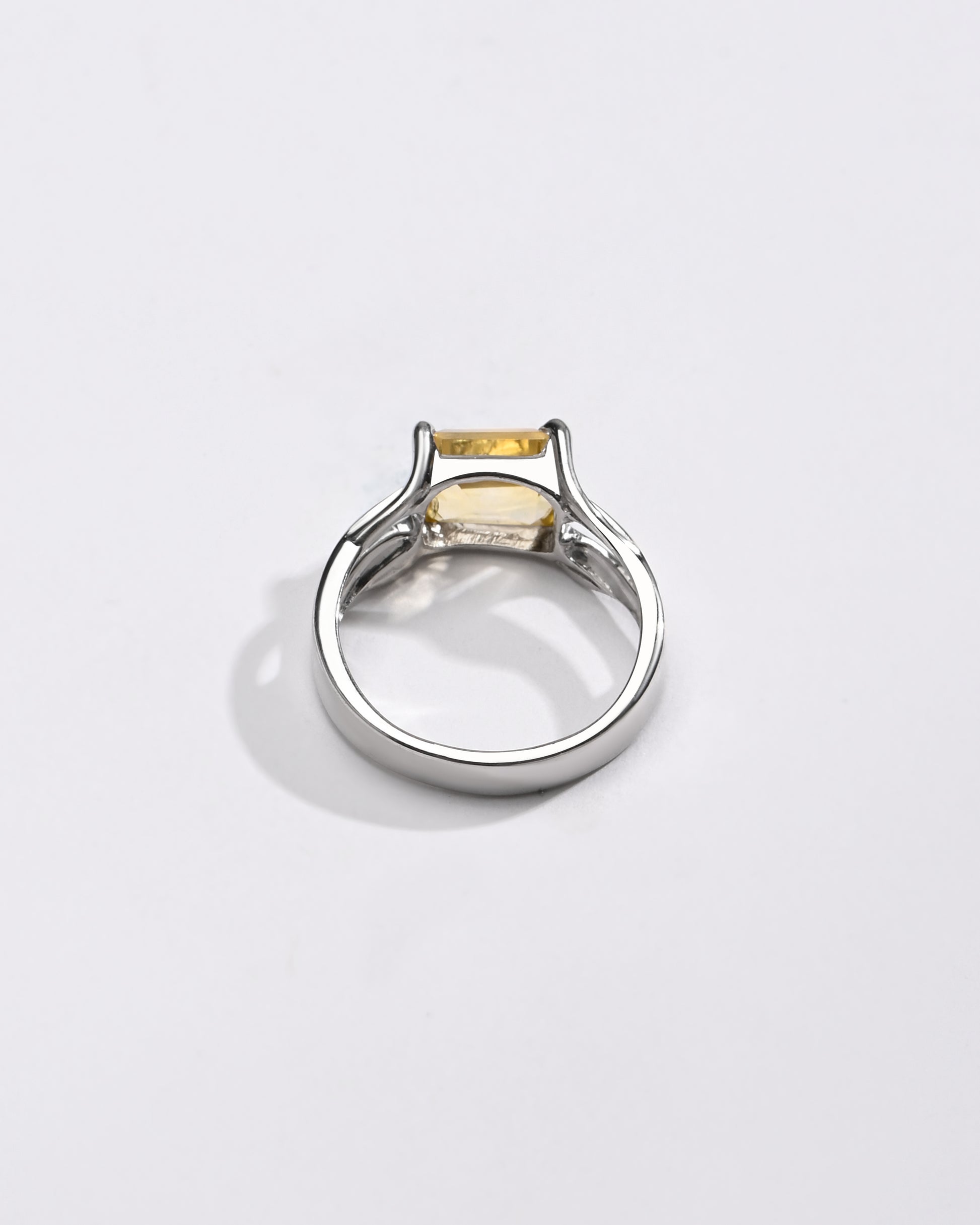 Golden Topaz (Sunahara Pukhraj) Ring – 925 Silver Crafted - #1106N4 Re - Myra