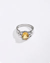 Luxe Golden Topaz (Sunahara Pukhraj) Ring – 925 Silver - #1199N4 - Myra
