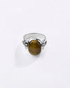 Royal Tiger Eye Ring in 925 Sterling Silver - Shakti