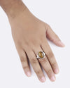 Royal Tiger Eye Ring in 925 Sterling Silver - Shakti