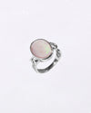 Unique Fire Opal (Doodhiya) Ring in 925 Silver - Shakti