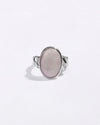 Unique Fire Opal (Doodhiya) Ring in 925 Silver - Shakti