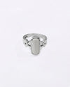 Exotic White Coral Ring in 925 Sterling Silver - Shakti