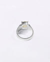 Heirloom Yellow Sapphire (Pukhraj) Ring in 925 Sterling Silver - Urja Premium