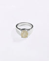 Heirloom Yellow Sapphire (Pukhraj) Ring in 925 Sterling Silver - Urja Premium