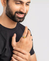 Exotic Yellow Sapphire (Pukhraj) Ring in 925 Sterling Silver - Urja