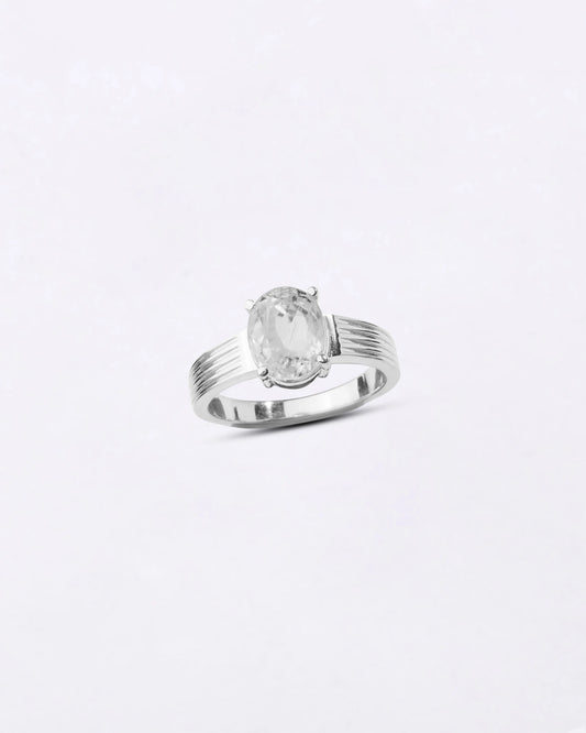 Magical Zircon (Jirkon) Ring in 925 Sterling Silver - Urja