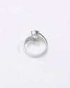 Statement Zircon (Jirkon) Ring in 925 Sterling Silver - Urja
