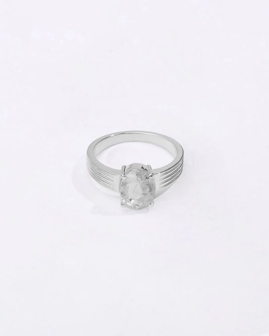 Magical Zircon (Jirkon) Ring in 925 Sterling Silver - Urja