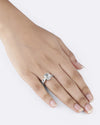 Charming Zircon (Jirkon) Ring in 925 Sterling Silver - Urja