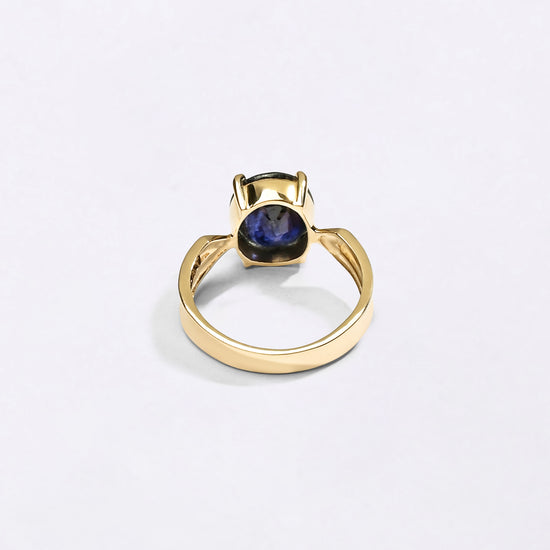 Blue Sapphire Ring in Gold for Men and Women Buy from Myra Gems
