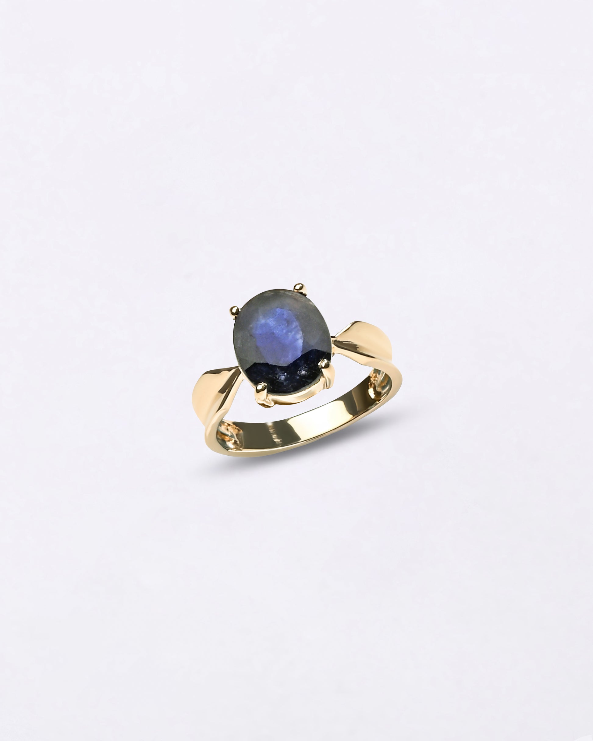 Blue Sapphire Ring in Gold for Men and Women Buy from Myra Gems
