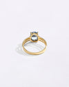 Pure Stunning Gold Blue Sapphire Ring Buy from Myra Gems