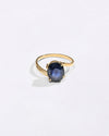 Promise Blue Sapphire (Neelam) Ring in Gold - Urja