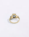 Dark Bold Blue Sapphire Gold Ring buy from Myra Gems
