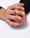 Blue Sapphire Certified Natural Gemstone Ring Buy from Myra Gems