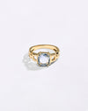 Stylish Blue Sapphire Ring Design from Myra Gems