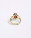 Mangal Stone In 18K Gold Ring from Myra Gems