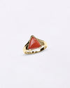 Triangle Cut Moonga Stone in 750 Hallmark Gold from Myra Gems