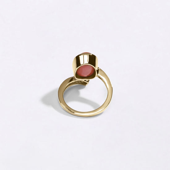 Benefits of Coral in 18K Hallmark Gold by Myra Gems
