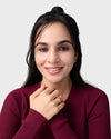 Benefits of Coral in 18K Hallmark Gold by Myra Gems