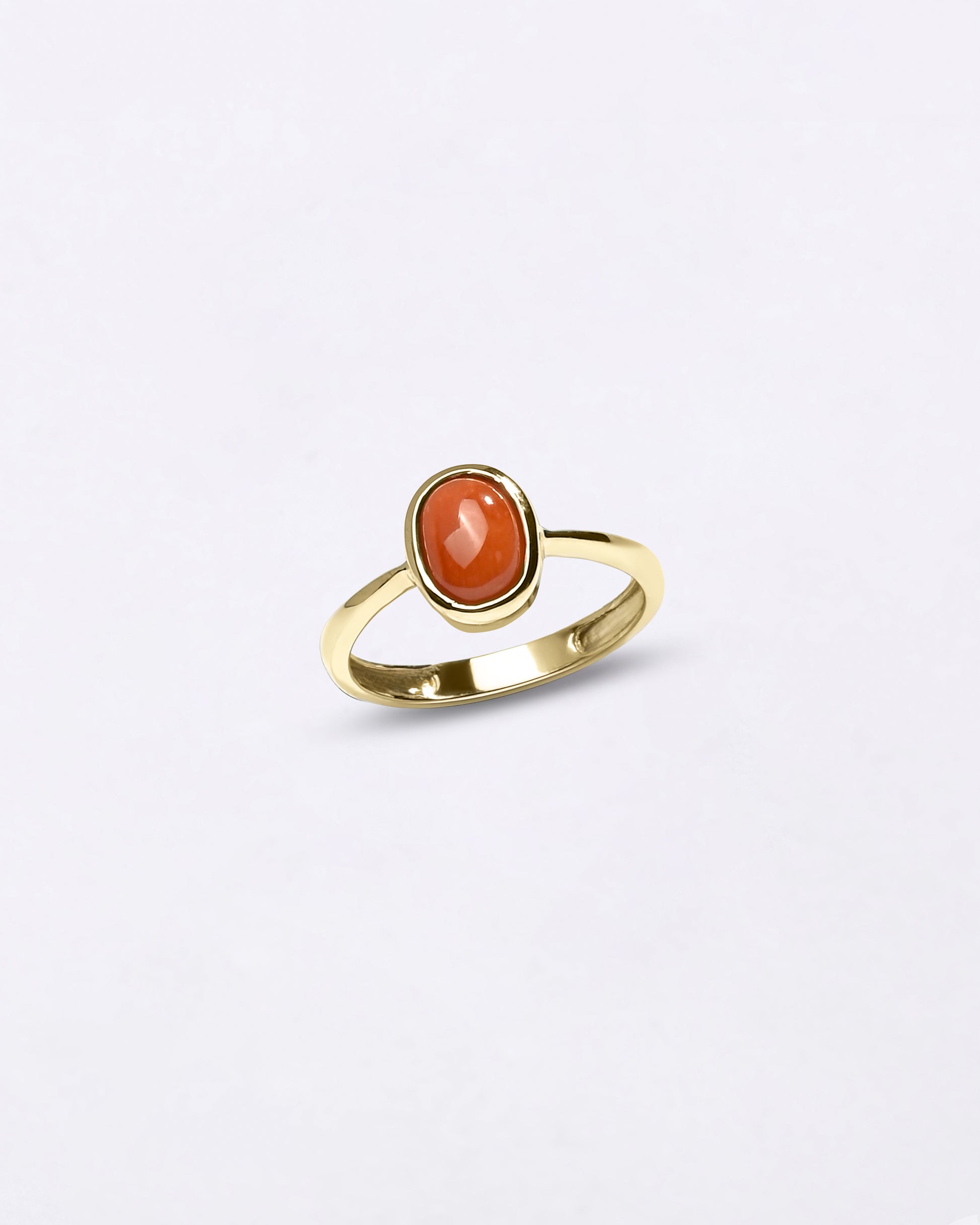 Vedic Coral Origin in 18K Gold from Myra Gems