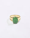 Stylish Emerald Ring in 18K Gold from Myra Gems