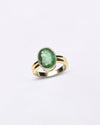 Celestial Emerald Panna Ring in 18K Hallmark Gold from Myra Gems