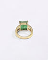 Buy Emerald Gemstone Ring in Gold Online from Myra Gems