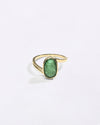 Natural Emerald Ring in Gold for Women for Myra Gems