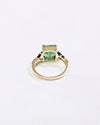 Brazilian Emerald Ring in 750 Hallmark Gold from Myra Gems