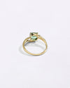 Stylish Emerald (Panna) Ring in Gold - Urja