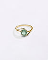 Stylish Emerald (Panna) Ring in Gold - Urja