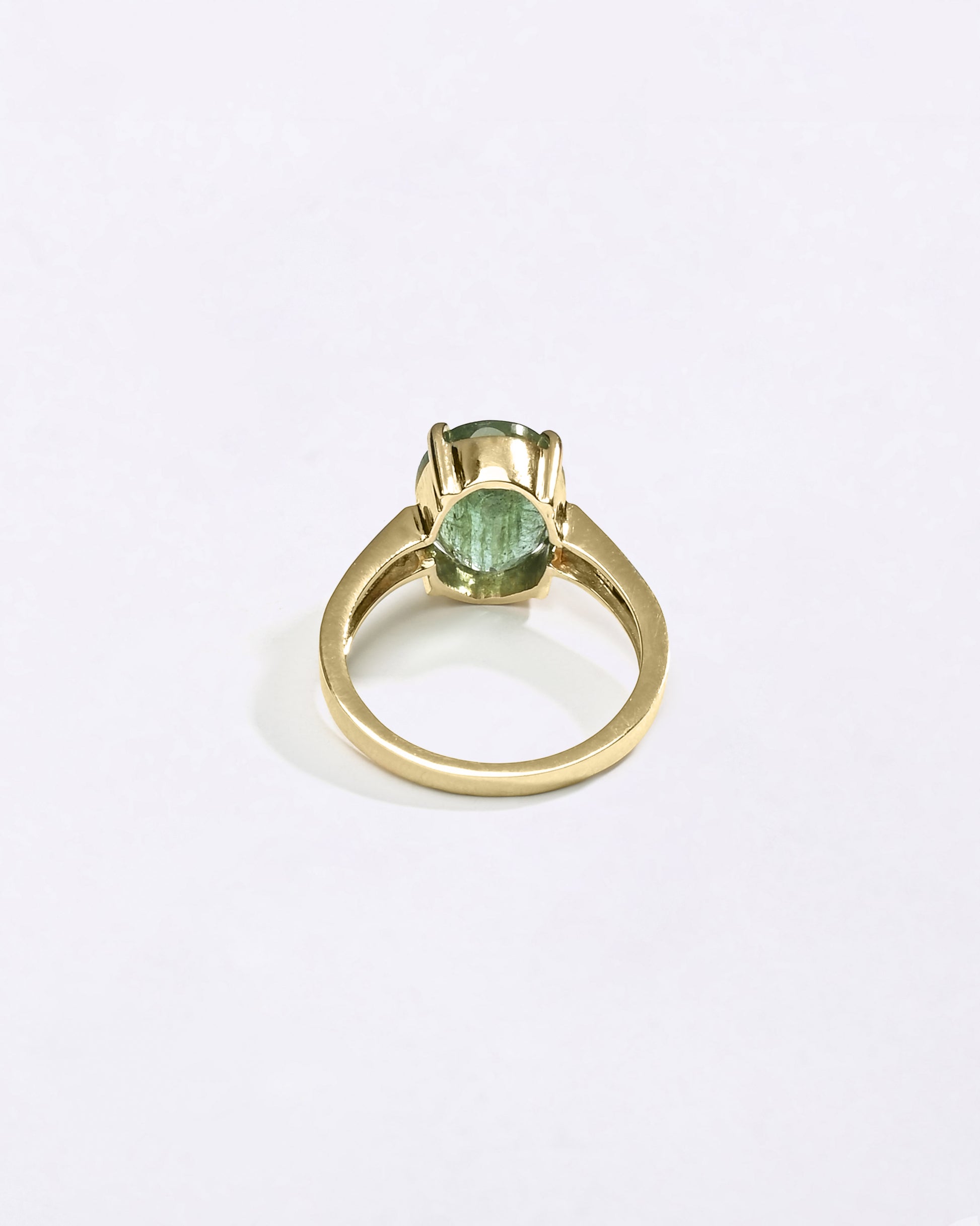 Buy Natural Emerald Ring for Women in 18K Hallmark Gold for Myra Gems