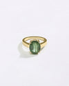 Buy Natural Emerald Ring for Women in 18K Hallmark Gold for Myra Gems