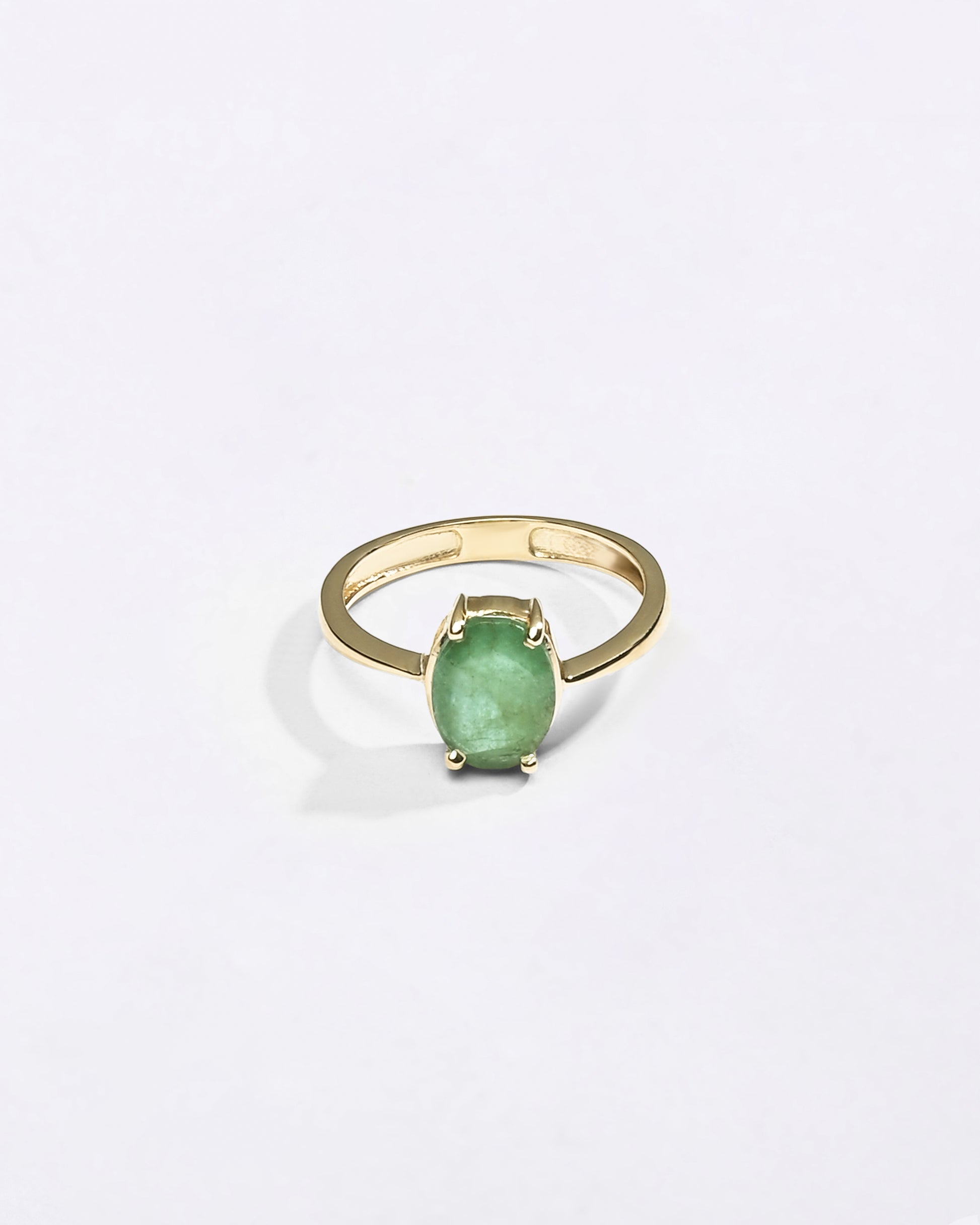 Designer Emerald Ring in Gold Online from Myra Gems