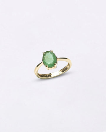 Designer Emerald Ring in Gold Online from Myra Gems