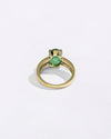Online Emerald Gemstone Ring in 18K Hallmark Gold Buy from Myra Gems