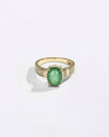 Online Emerald Gemstone Ring in 18K Hallmark Gold Buy from Myra Gems