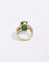 Emerald Ring for Virgo in 18K Gold from Myra Gems