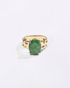Emerald Ring for Virgo in 18K Gold from Myra Gems