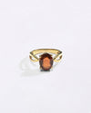 Grace Hessonite (Gomed) Ring in Gold - Urja