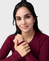 Grace Hessonite (Gomed) Ring in Gold - Urja