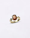 Grace Hessonite (Gomed) Ring in Gold - Urja