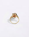 Prime Hessonite (Gomed) Ring in Gold - Square Urja