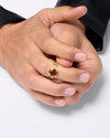 Precious Hessonite (Gomed) Ring in Gold - Urja