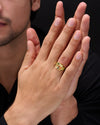 Male 9 Stone Navgrah in 750 Hallmark Gold  Buy from Myra Gems