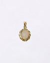 Natural Certified Opal Pendant in 18K Gold from Myra Gems
