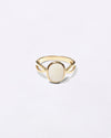 Grace Opal (Doodhiya) Ring in Gold - Shakti